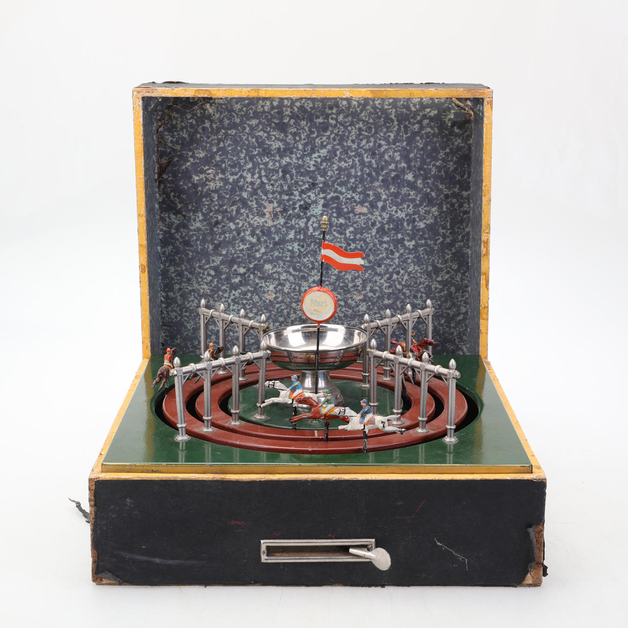 PFERDERENNSPIELE, Märklin, 1. Hälfte 20. Jahrhundert.