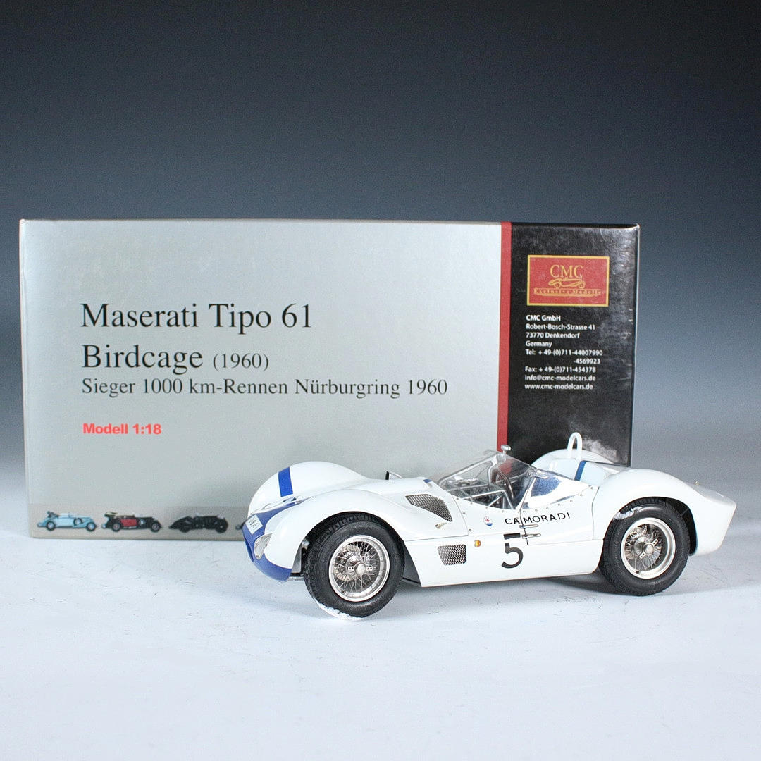 CMC. 'Maserati Tipo 61 Birdcage', 1960, 'Winner 1000 km race