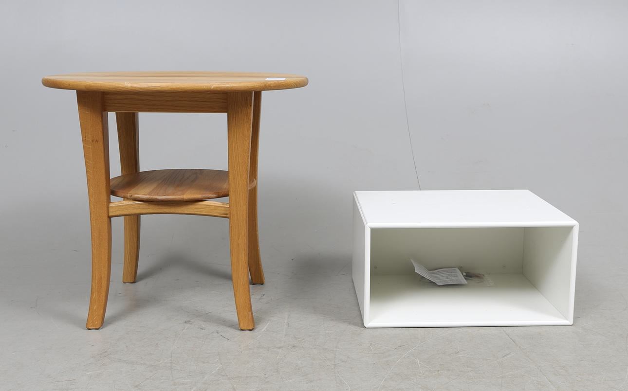 PALL, OKÄND TILLVERKARE samt HYLLA, "Montana".