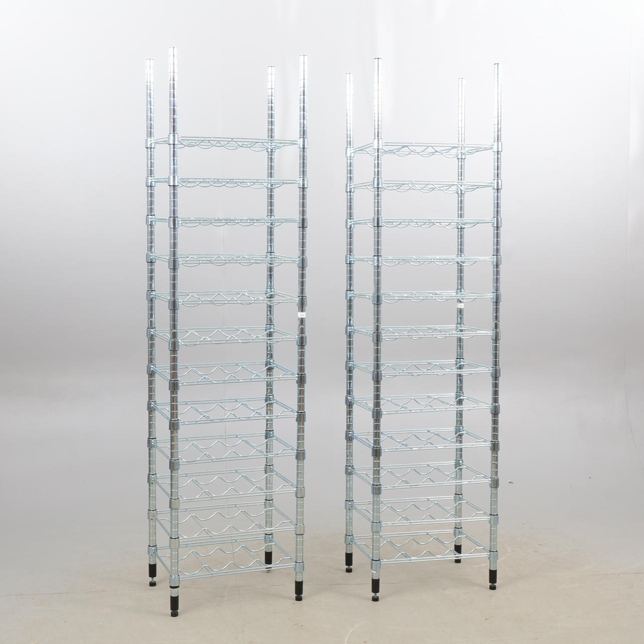 VINSTÄLL, 2 stycken, metall, IKEA, samtida.