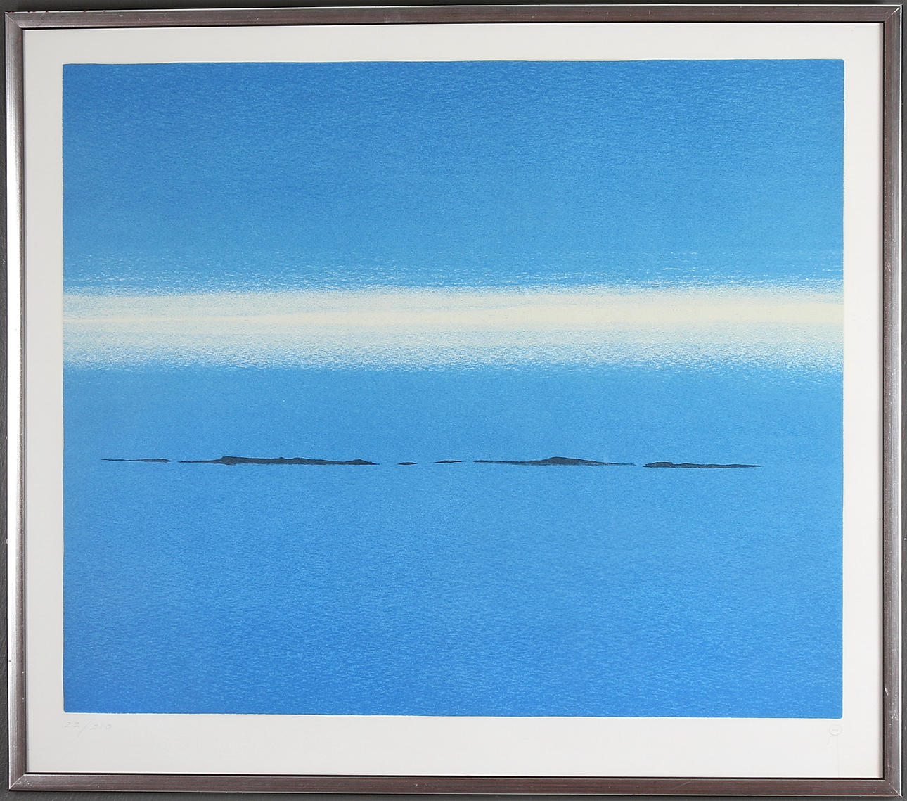 ARNE OLSSON. Färglitografi, signerad och daterad 22/210.