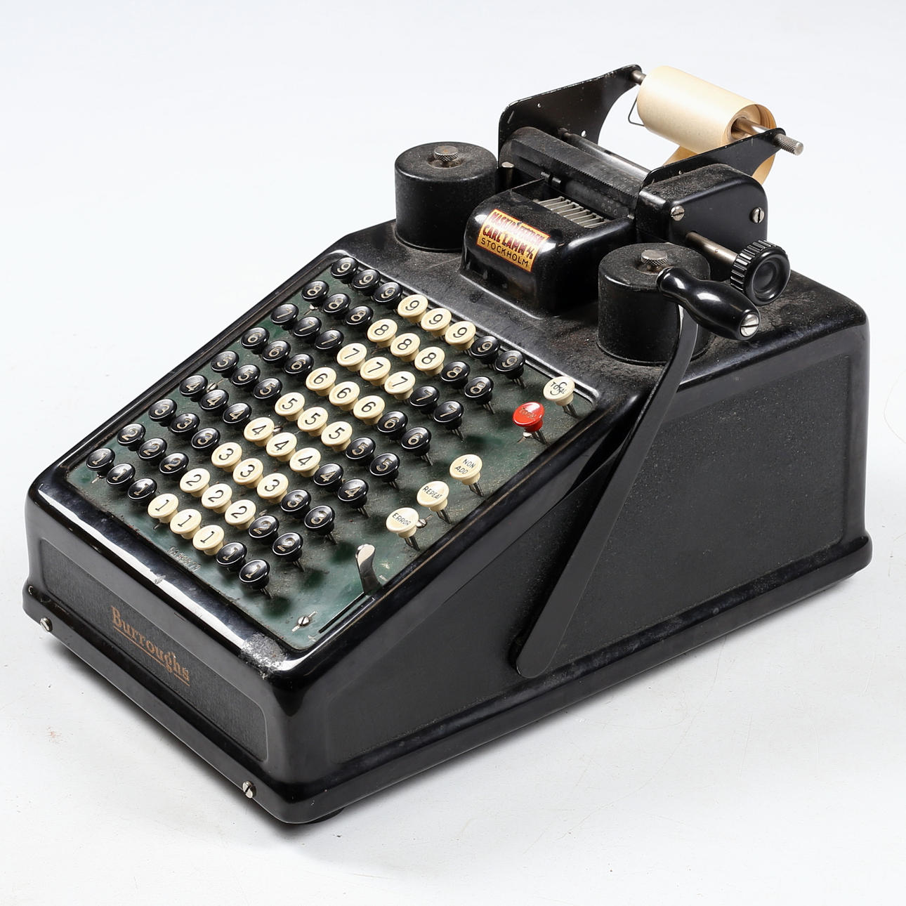 RÄKNEMASKIN, Burroughs, USA, 1930/40-tal.