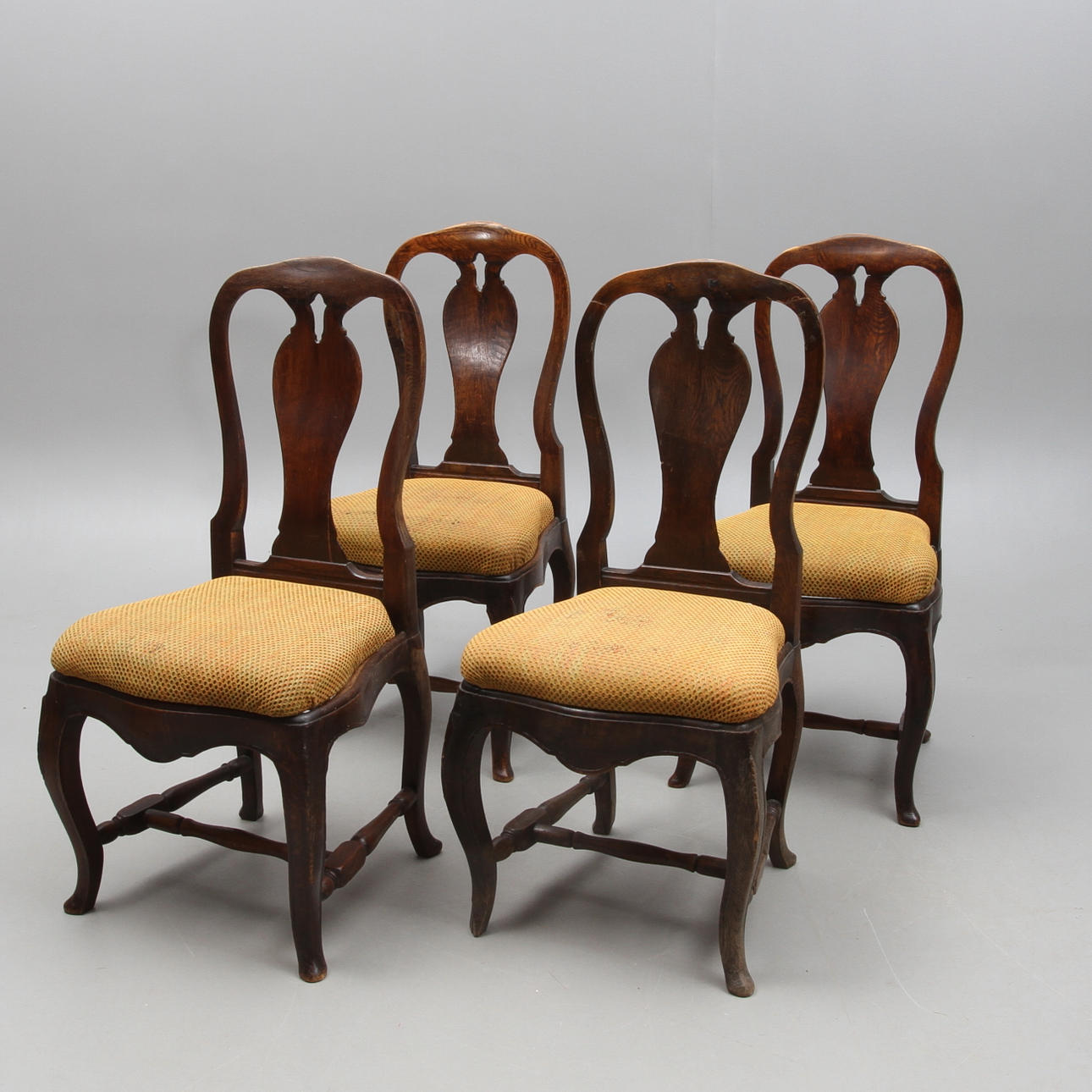 STOLAR, 4 st, rokokostil, 1900-talets första hälft.