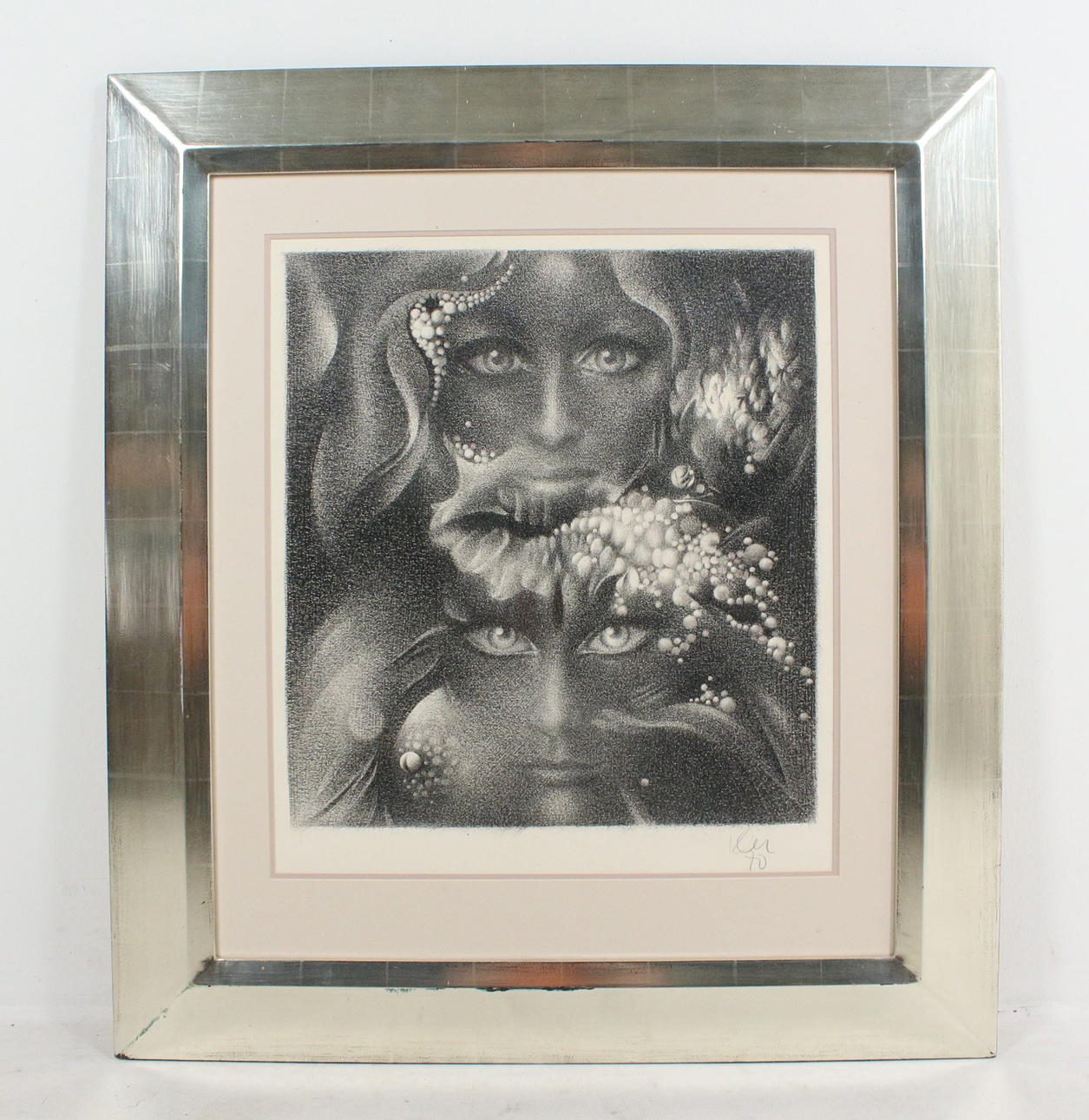 PETER REUTER. 'Portrait Imaginaire', Druck.