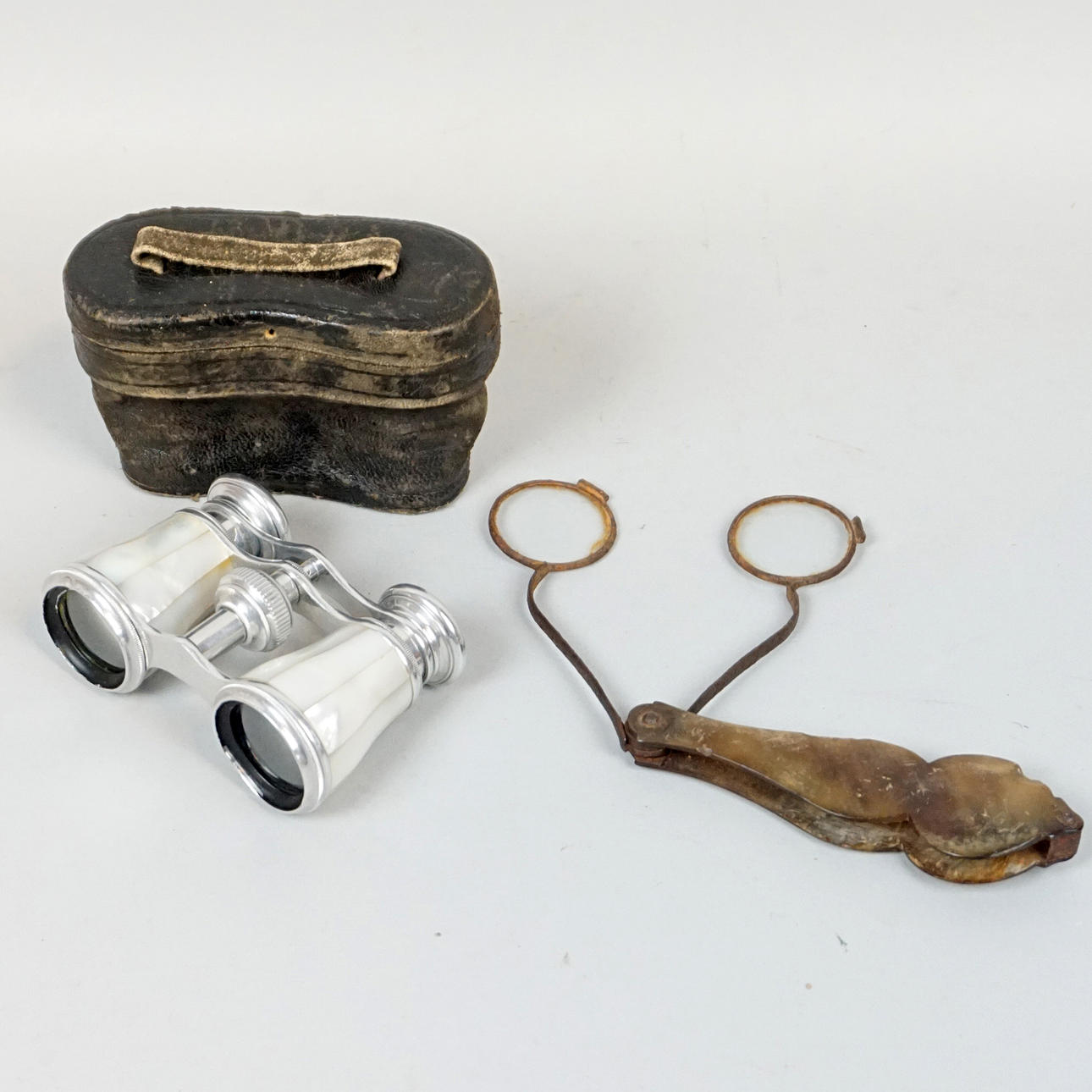 BINOCULARES DE TEATRO y MONOCEL, siglo XIX/XX.
