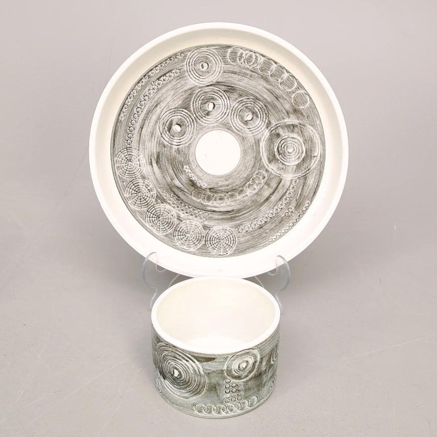 FAT och SKÅL, "Sarek", Olle Alberius, Rörstrand.