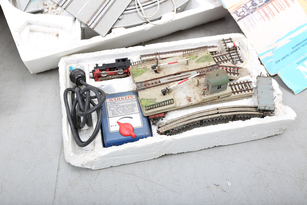 LEKSAKER bland annat Märklin, 1900-talets mitt.