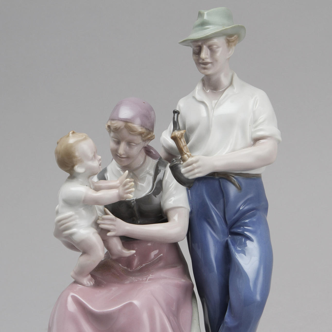 FIGURIN, porslin, Tyskland.