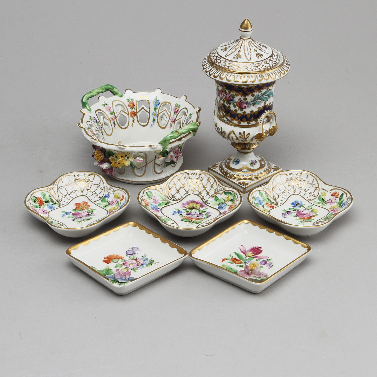 PORSLIN, 7 delar, dresden, Tyskland.