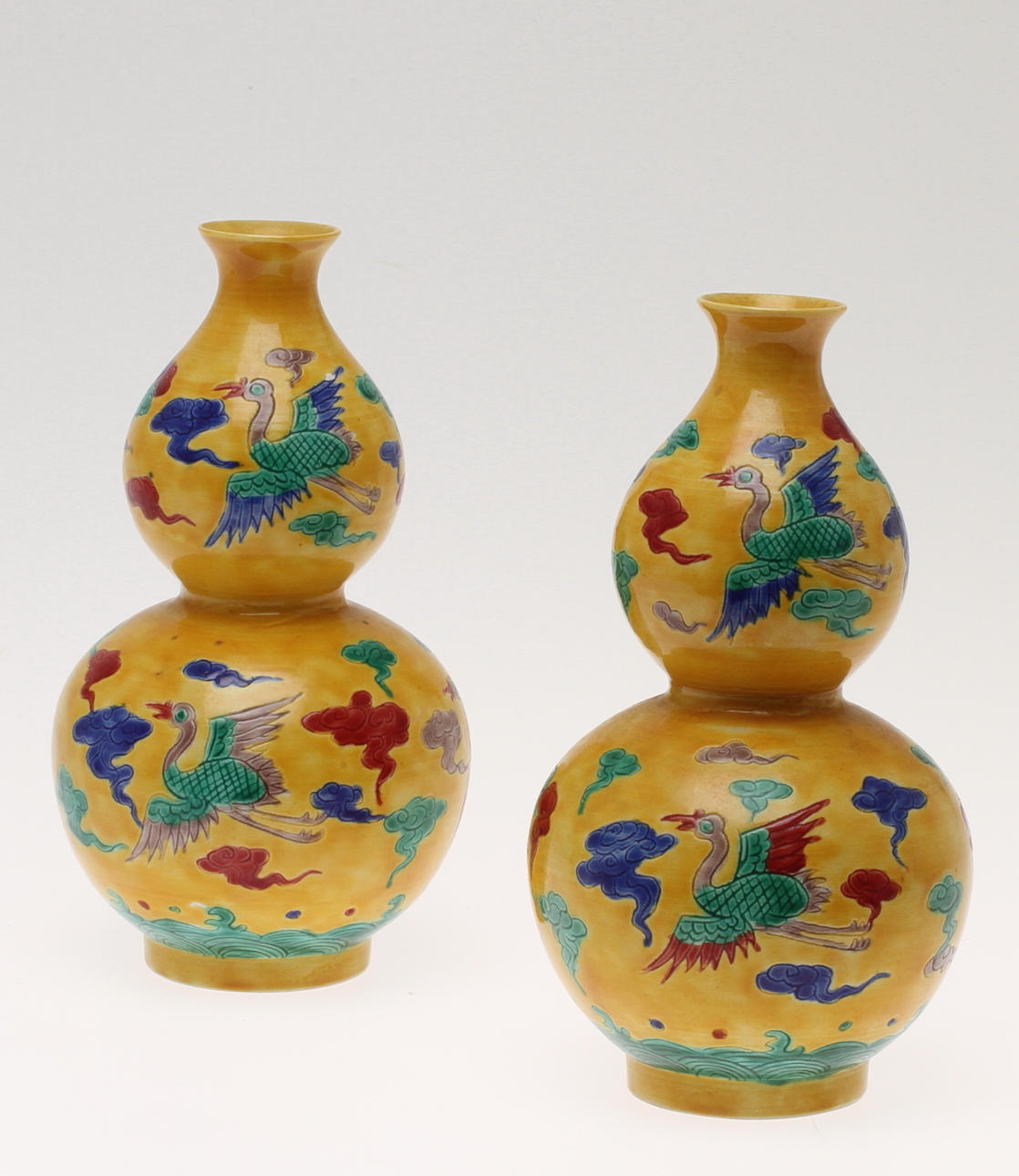 VASER, 1 par, porslin, Kina.