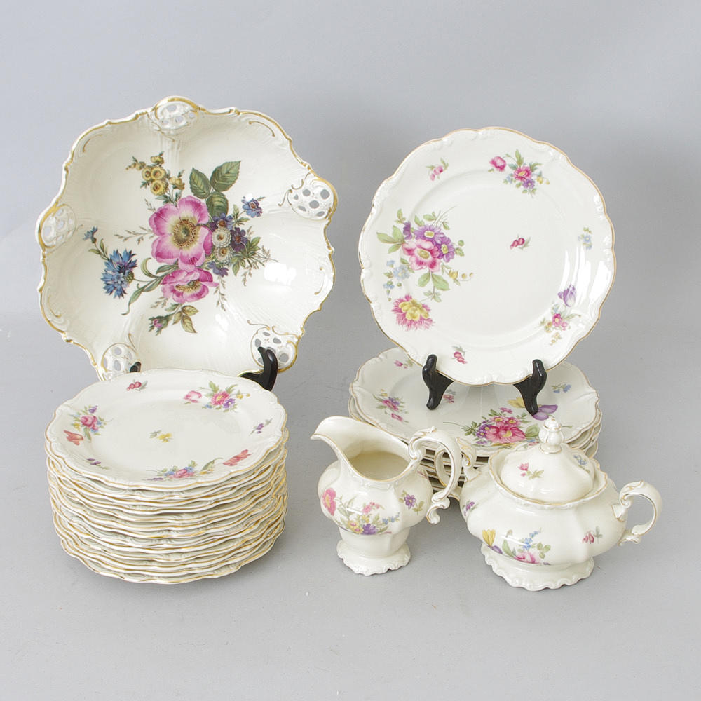 SERVISDELAR, "Pompadour", Rosenthal.