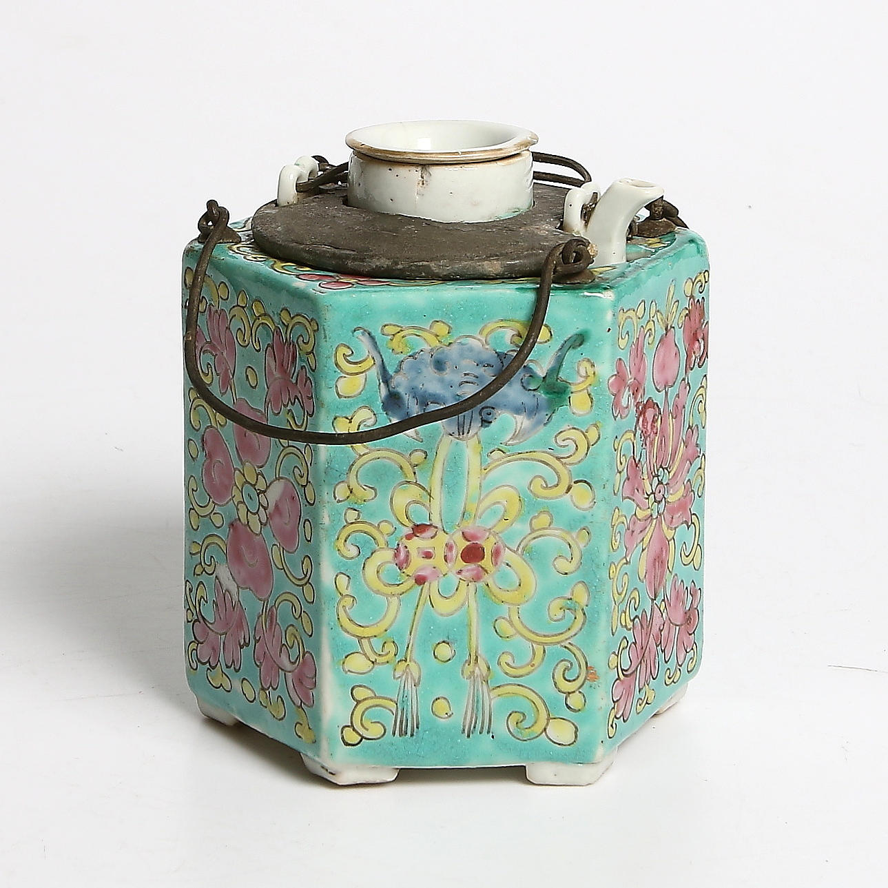 TEKANNA / KAMCHENG, porslin, Kina, 1800/1900-tal.