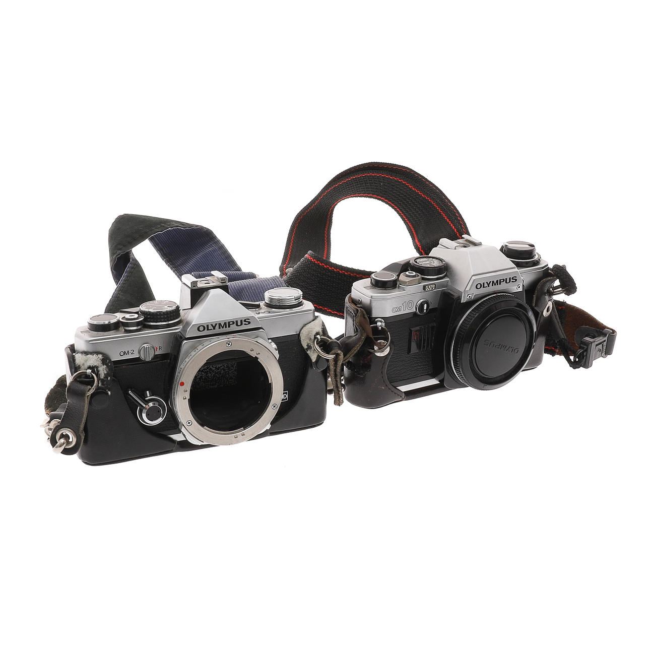 UNA CÁMARA OLYMPUS OM-2.