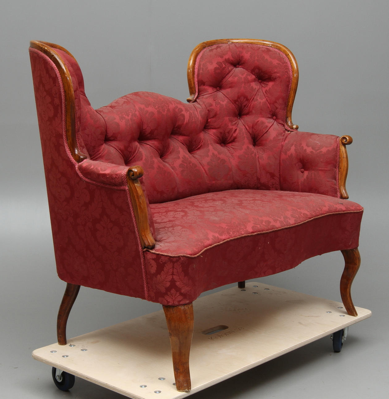 FÄSTMANSSOFFA, nyrokoko, 1800-tal.