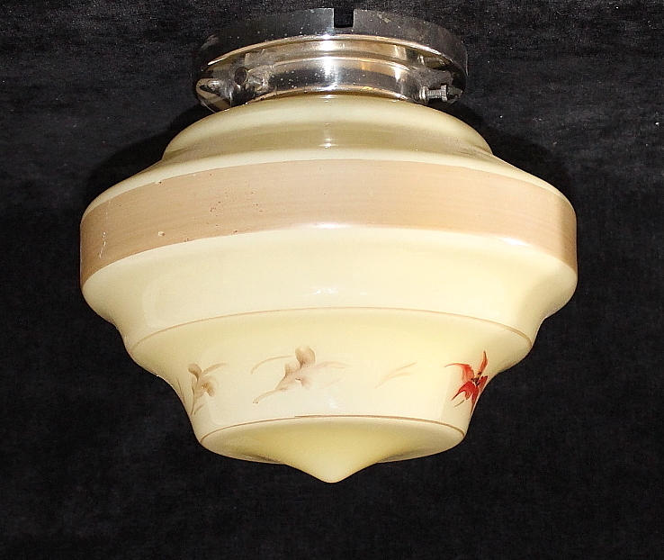 LAMPA, glas, 1950-tal.