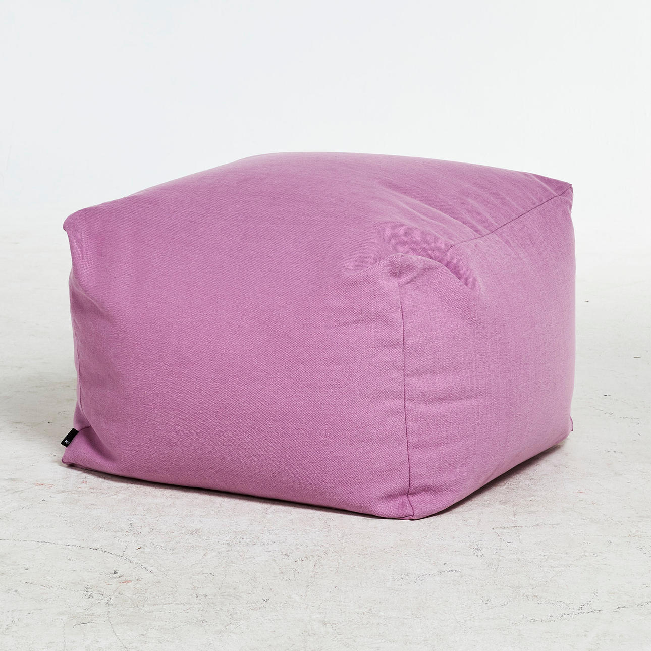 SITTPUFF, "Pouf", Hay, rosa textilklädsel.