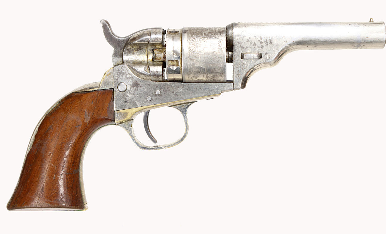 REVOLVER, Single Action, make Colt, model 1862 3.5