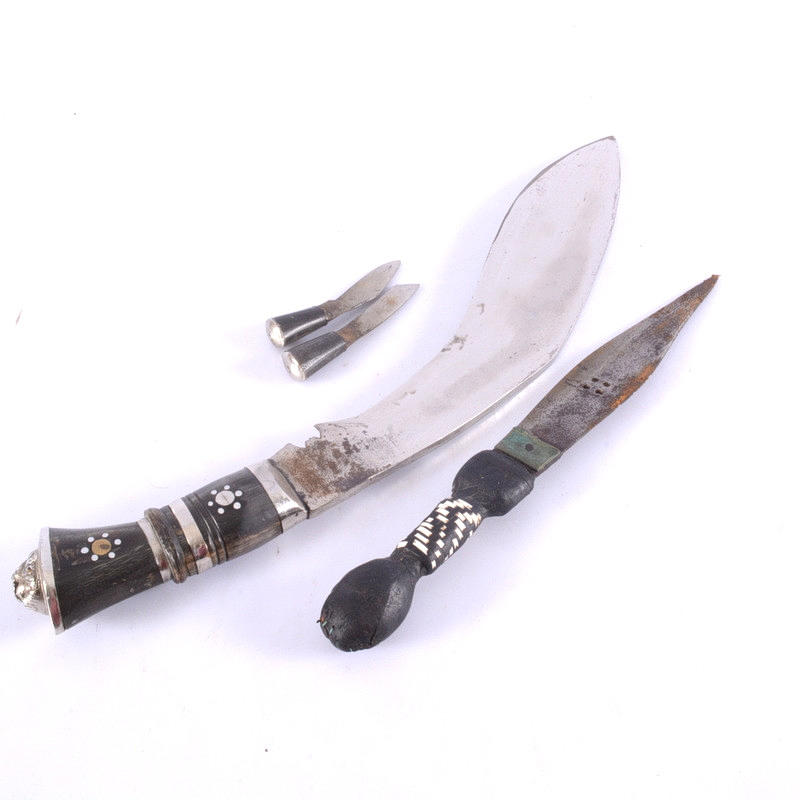 MESSER, 2 Stück, Nepal und Afrika.