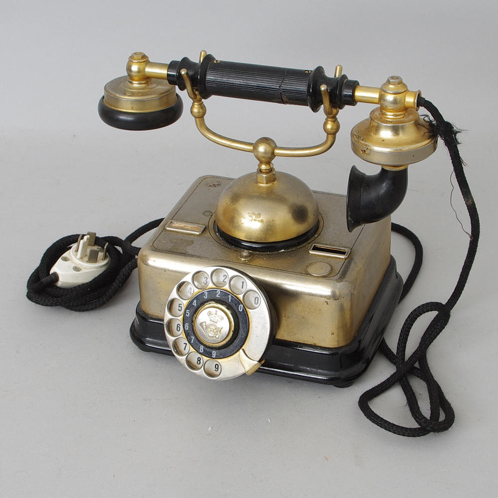 TELEFON, tidigt 1900-tal.