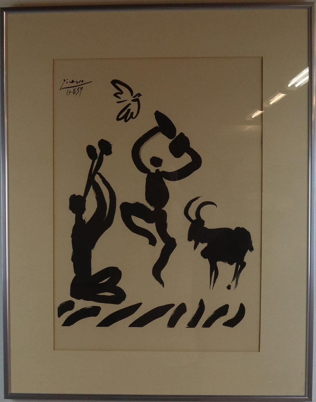 PABLO PICASSO. After. lithograph, signed in print.