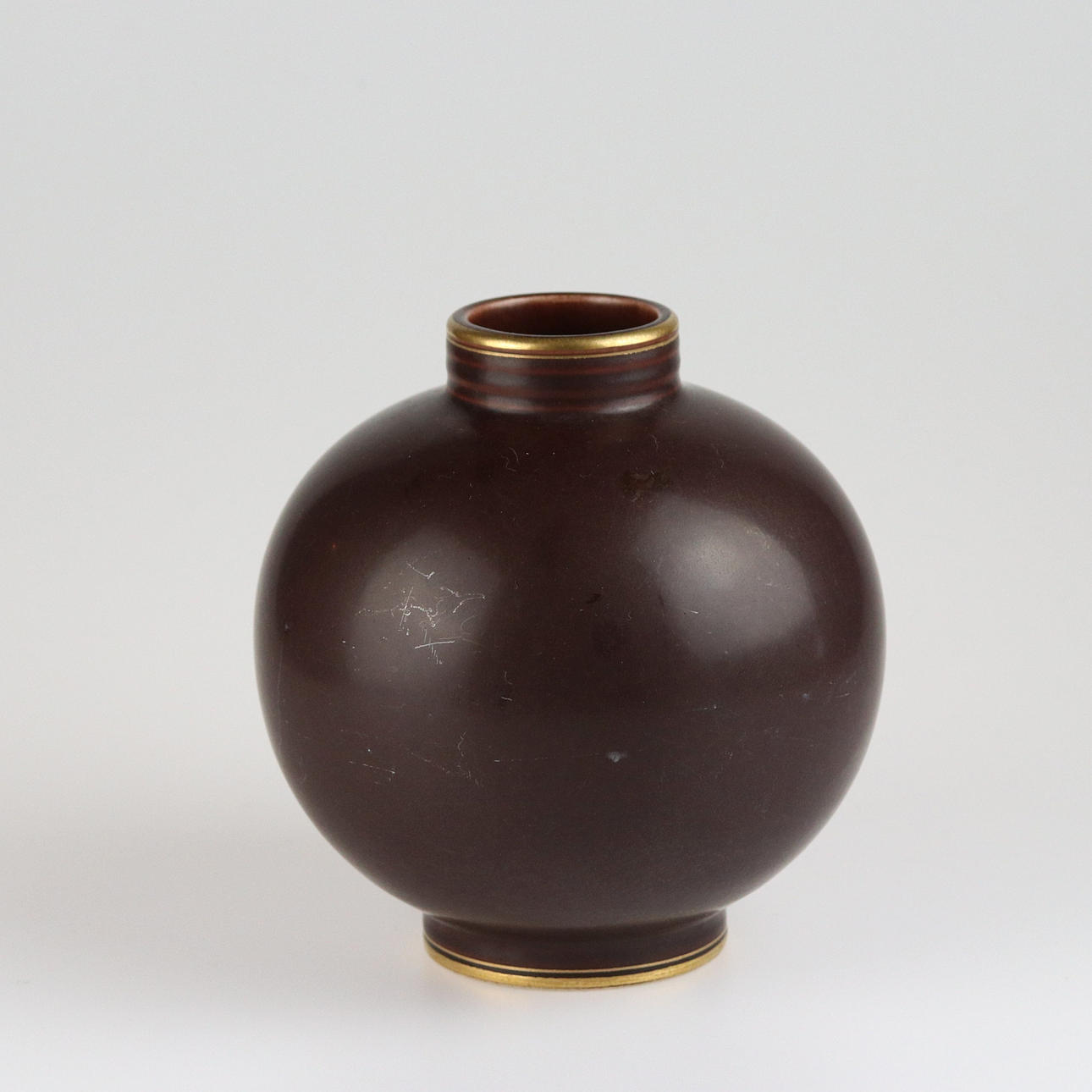 GUNNAR NYLUND. Vas, "Orient", stengods, Rörstrand.