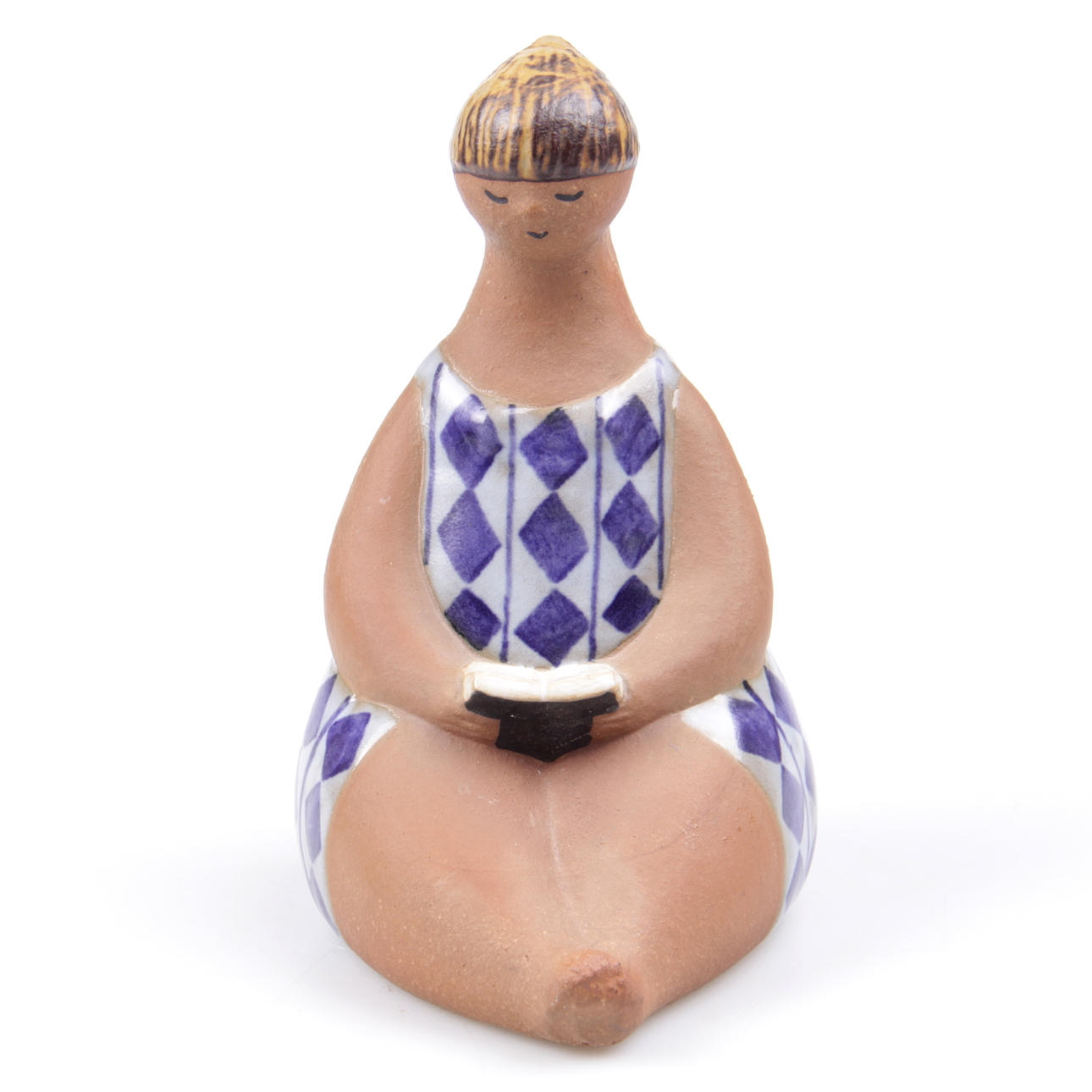 FIGURIN, stengods, "Amalia". Lisa Larson, Gustavsberg.