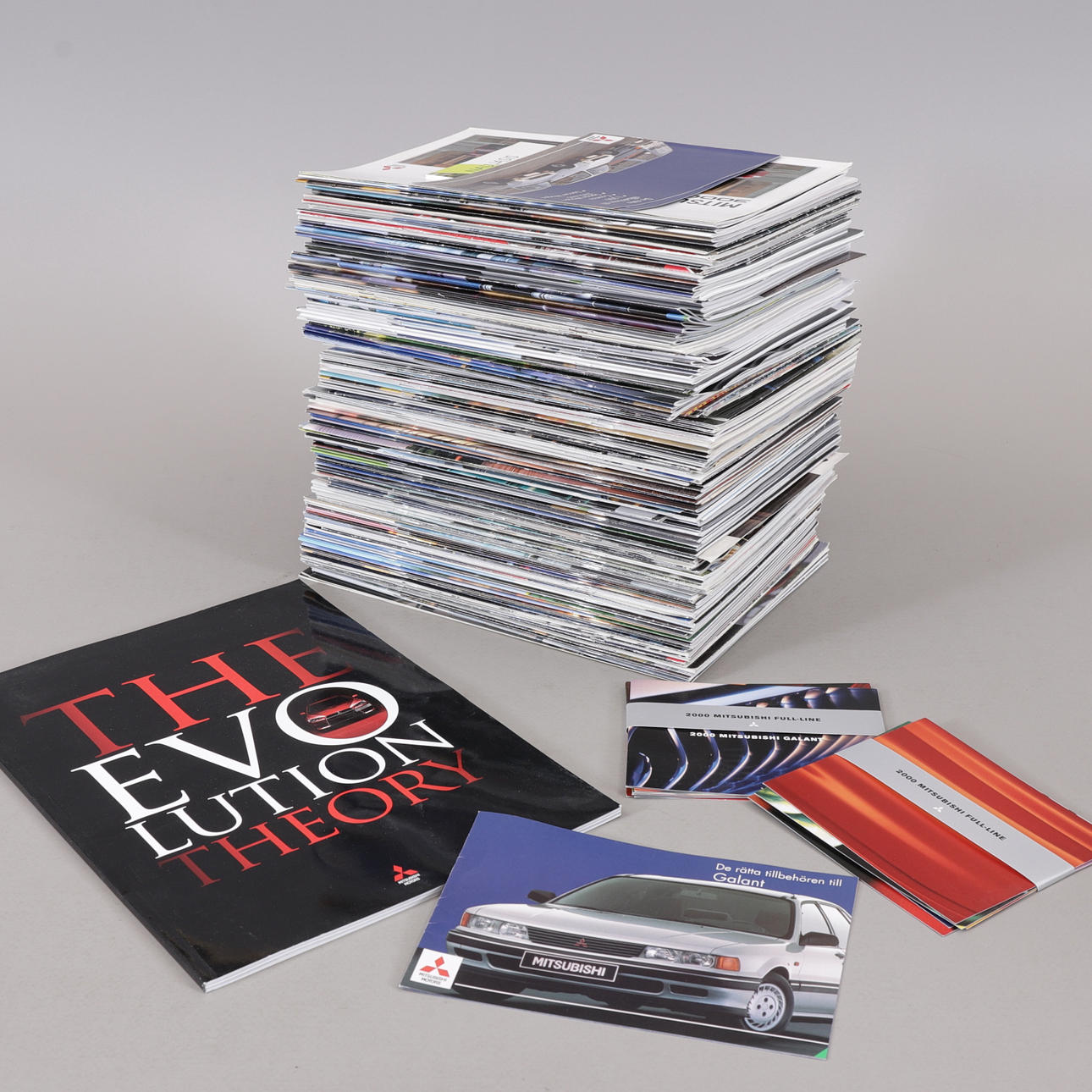 MITSUBISHI, car brochures, 1990s/2000s.