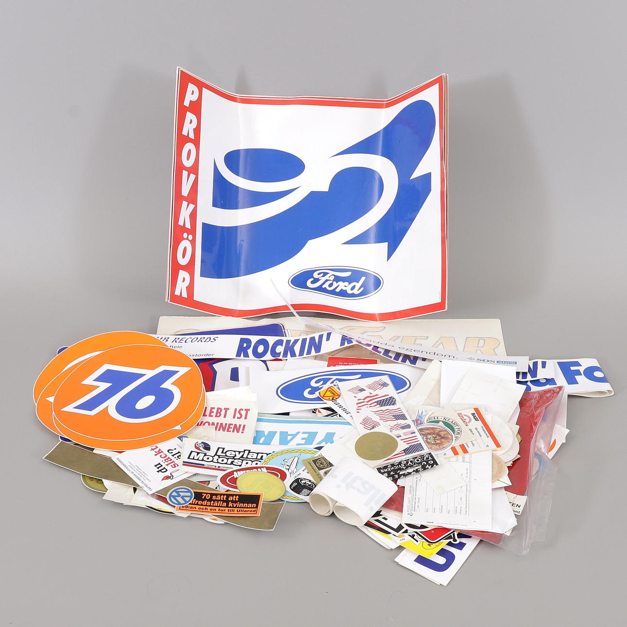 PEGATINAS, años 70.