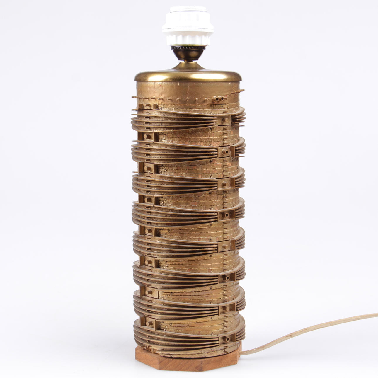 BORDSLAMPA, signerad B Thorell, 1966.