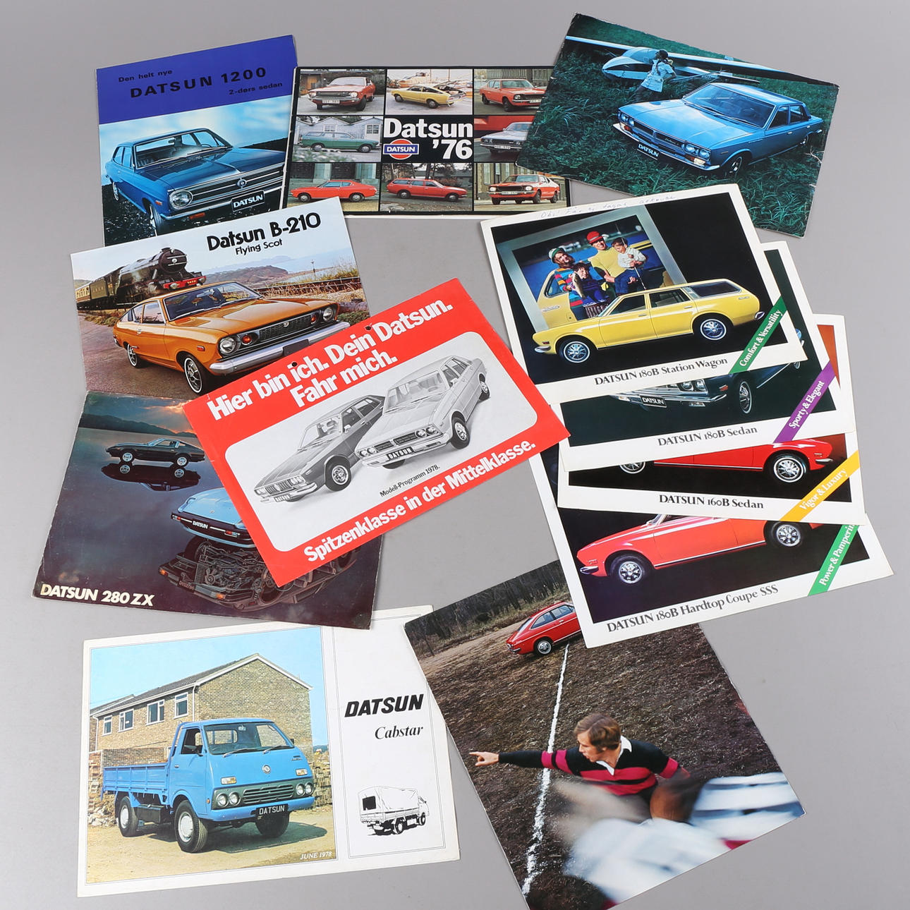 DATSUN, car brochures, 1960s/70s. Books, Maps & Manuscripts