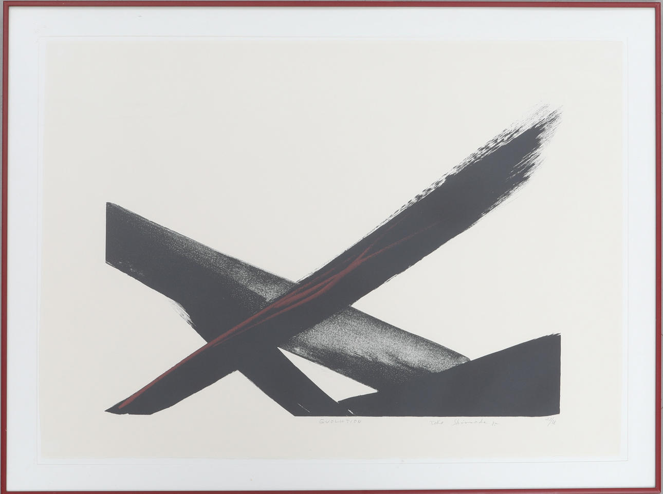 TOKO SHINODA. "EVOLUTION", signed, numbered 23/38.