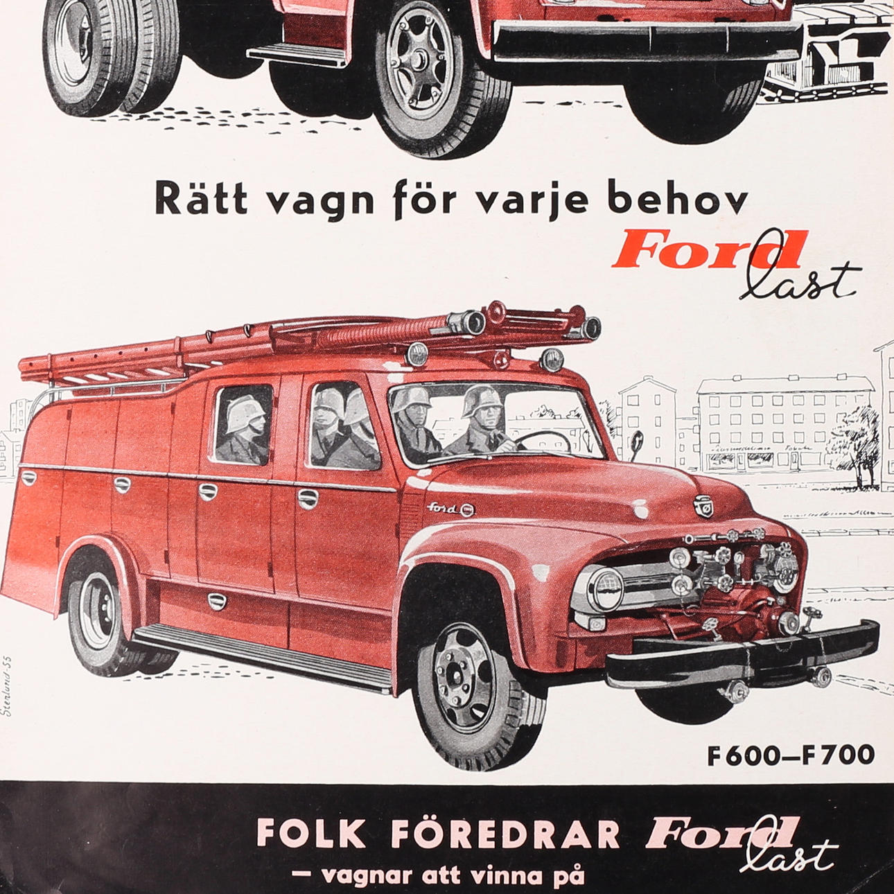FORD, truck brochures, 1950s.