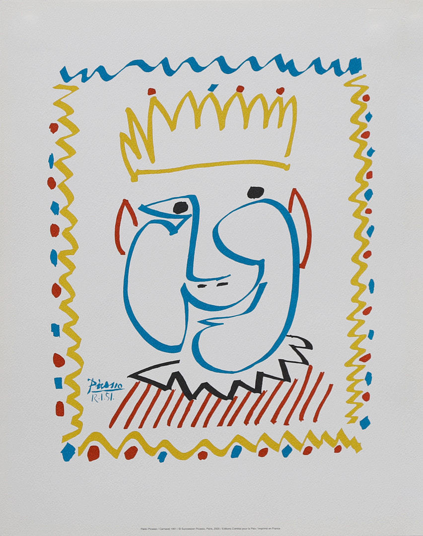 PABLO PICASSO. NACH. "Karneval 1951".