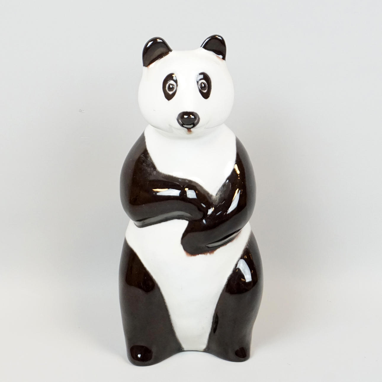 MARI SIMMULSON, figurin, Panda, keramik, Upsala Ekeby.