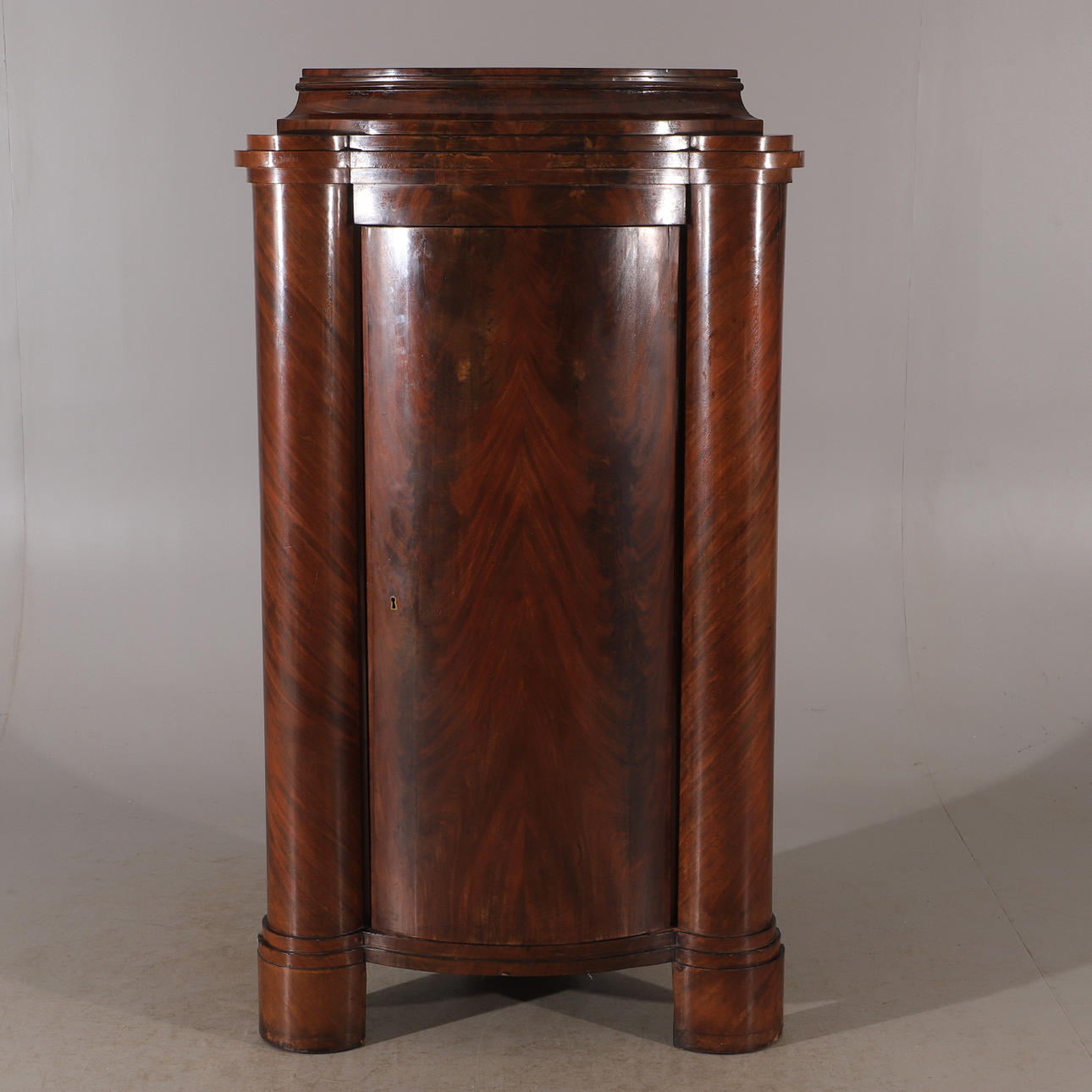 CORNER CABINET, mahogany, empire, Denmark.