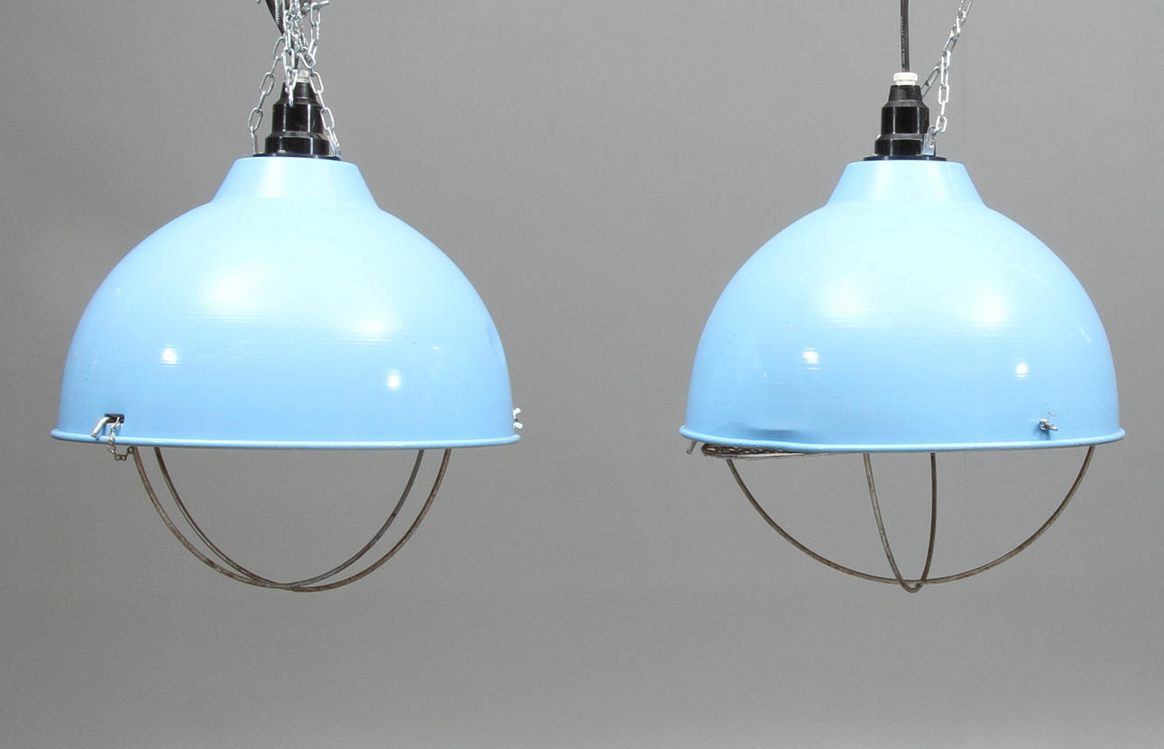 INDUSTRILAMPOR, 1900-talets andra hälft.