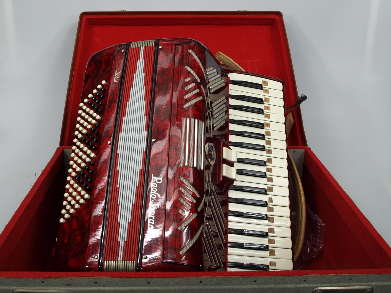 DRAGSPEL, pianomodell, Paolo Soprani, Italien.