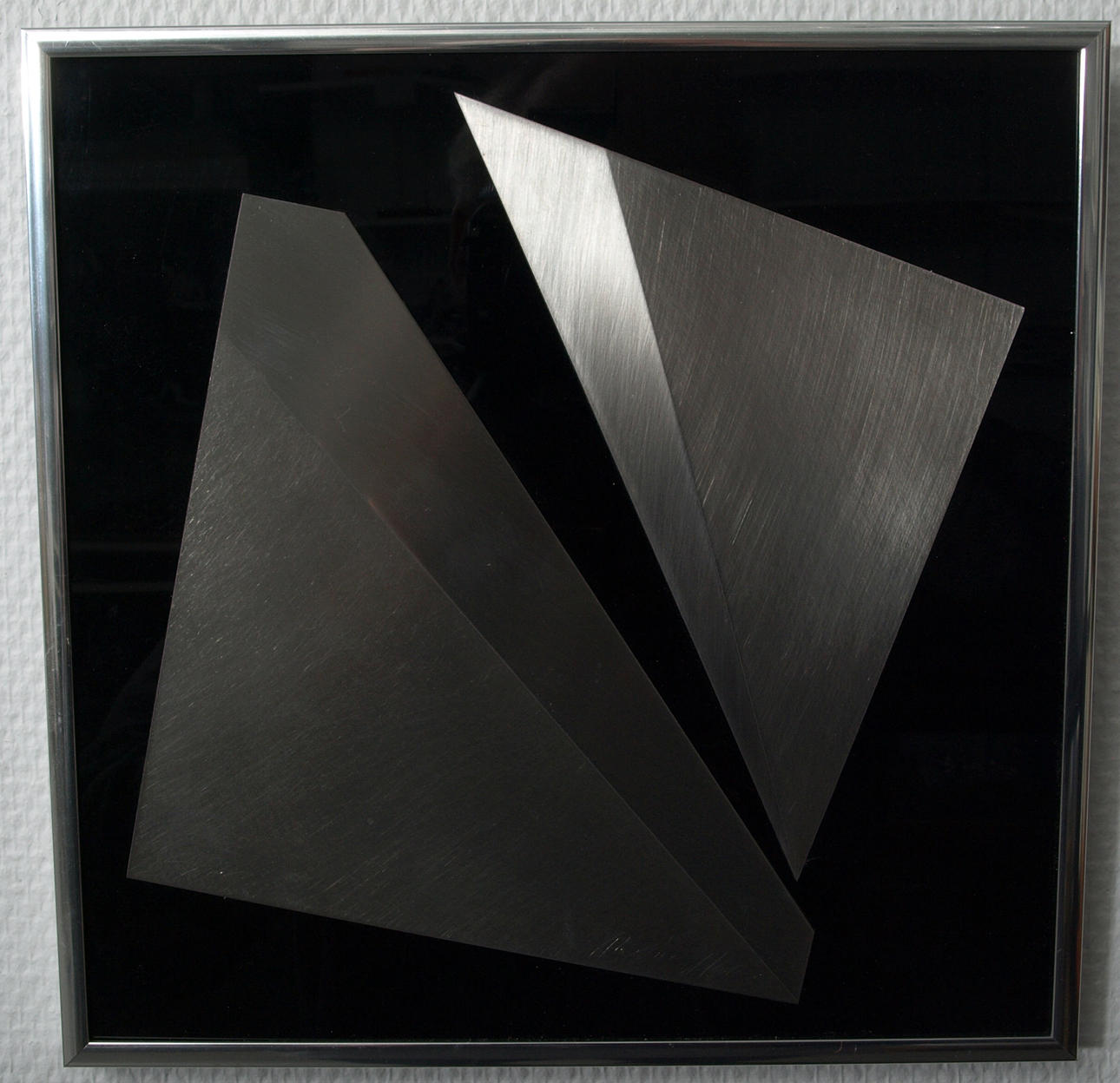 ALEXIUS HUBER. Metallplastik, numrerad 15/175, signerad.