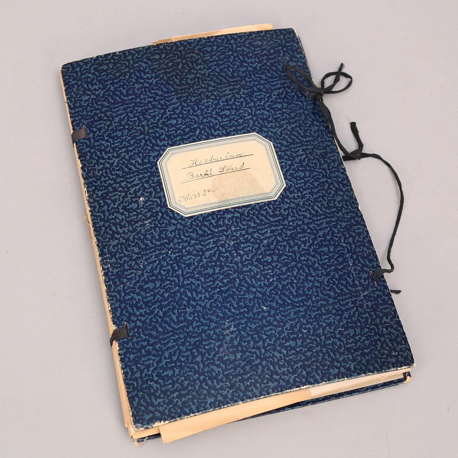 HERBARIUM, 1932/33.