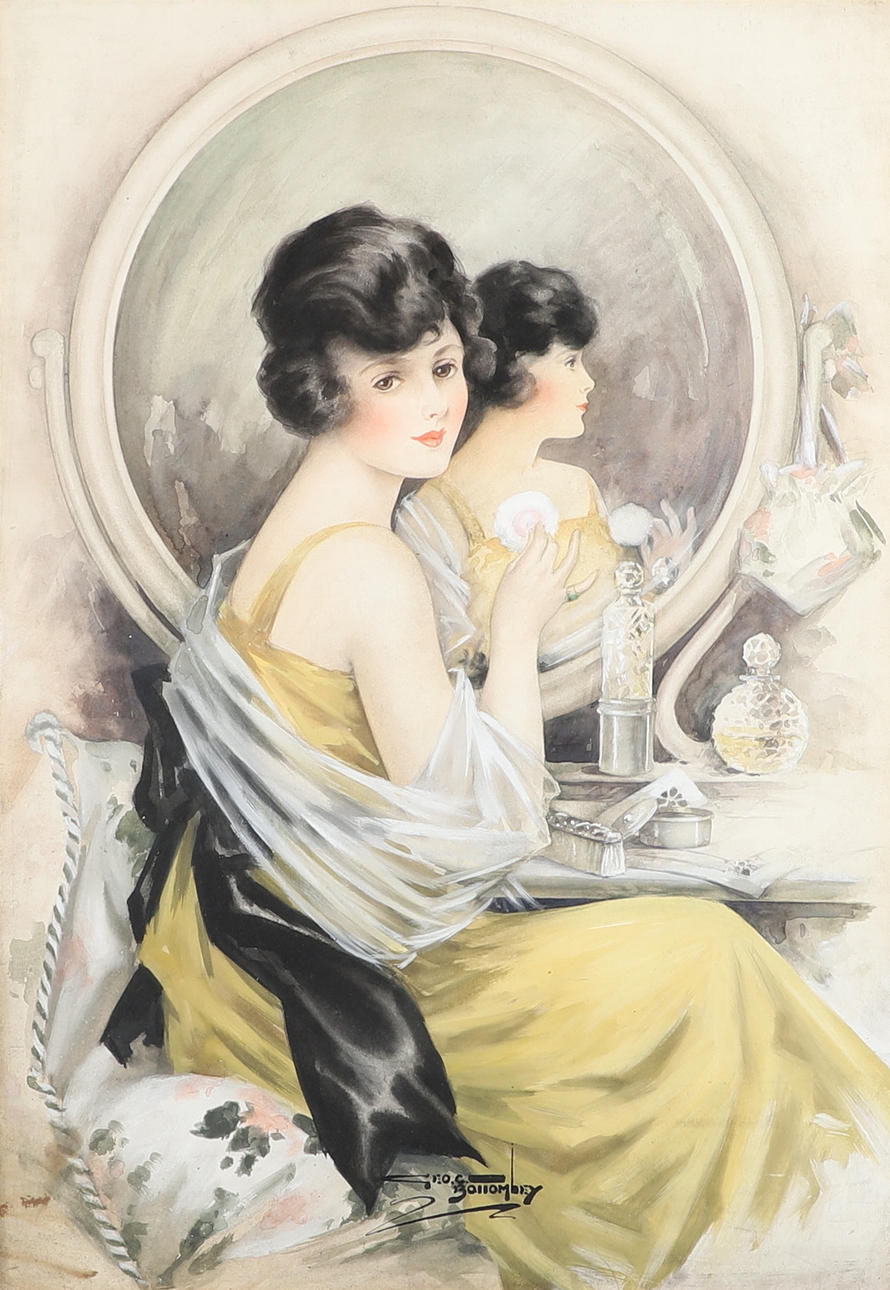 GEORGE CECIL BOTTOMLEY (1894-1972). THE PERFECT COMPLEXION. Art ...