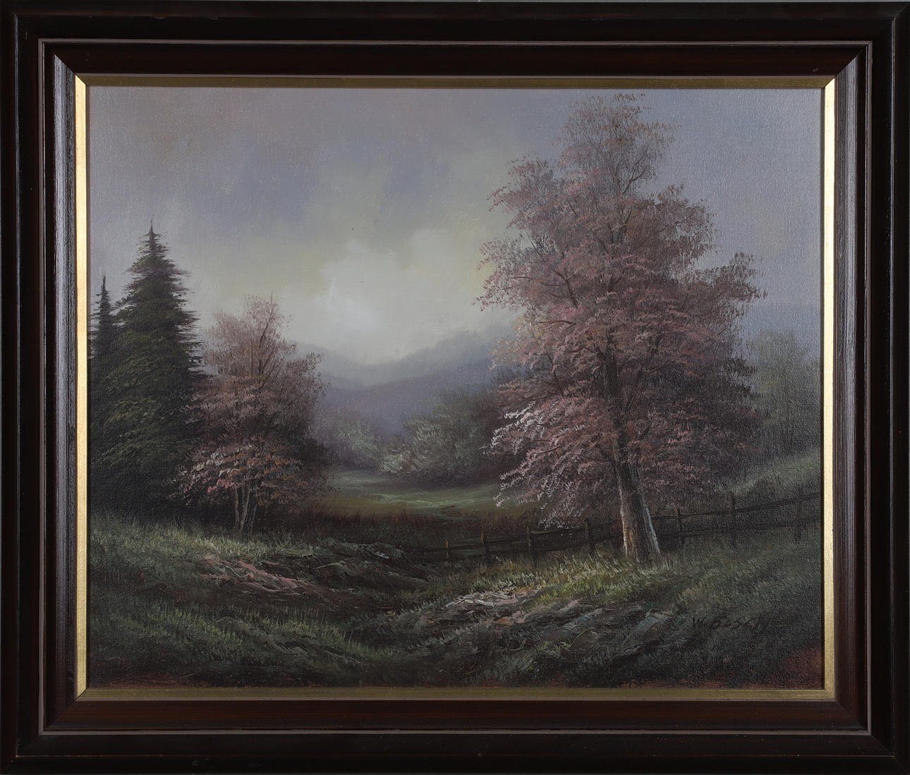 OIDENTIFIERAD KONSTNÄR. oil on canvas, signed W. Bosch.