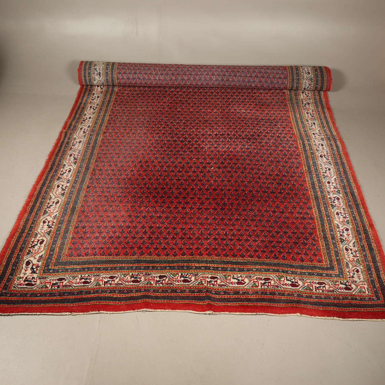 TÆPPE, Saraband. håndknyttet.