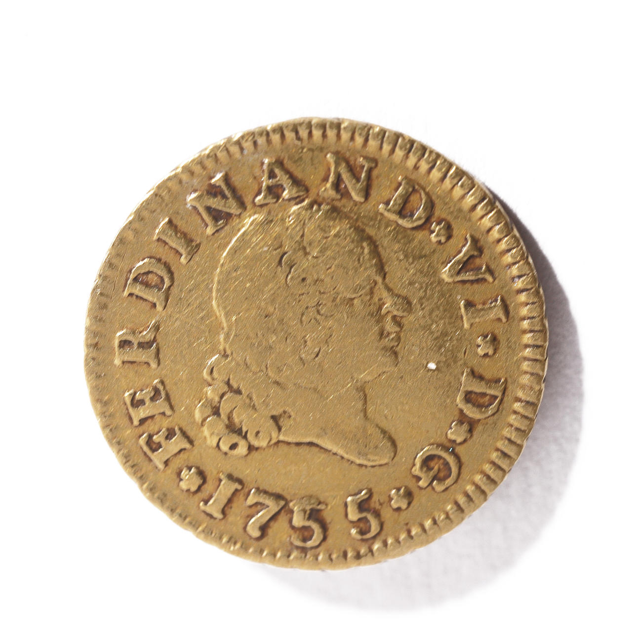 MONEDA DE ORO. FERDINAND VI, 1755. 1.72 gr.