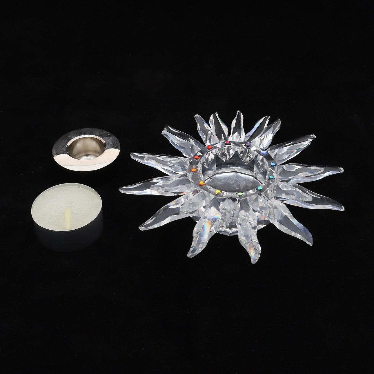 SWAROVSKI: SOLARIS TEELICHT-/ KERZENHALTER.