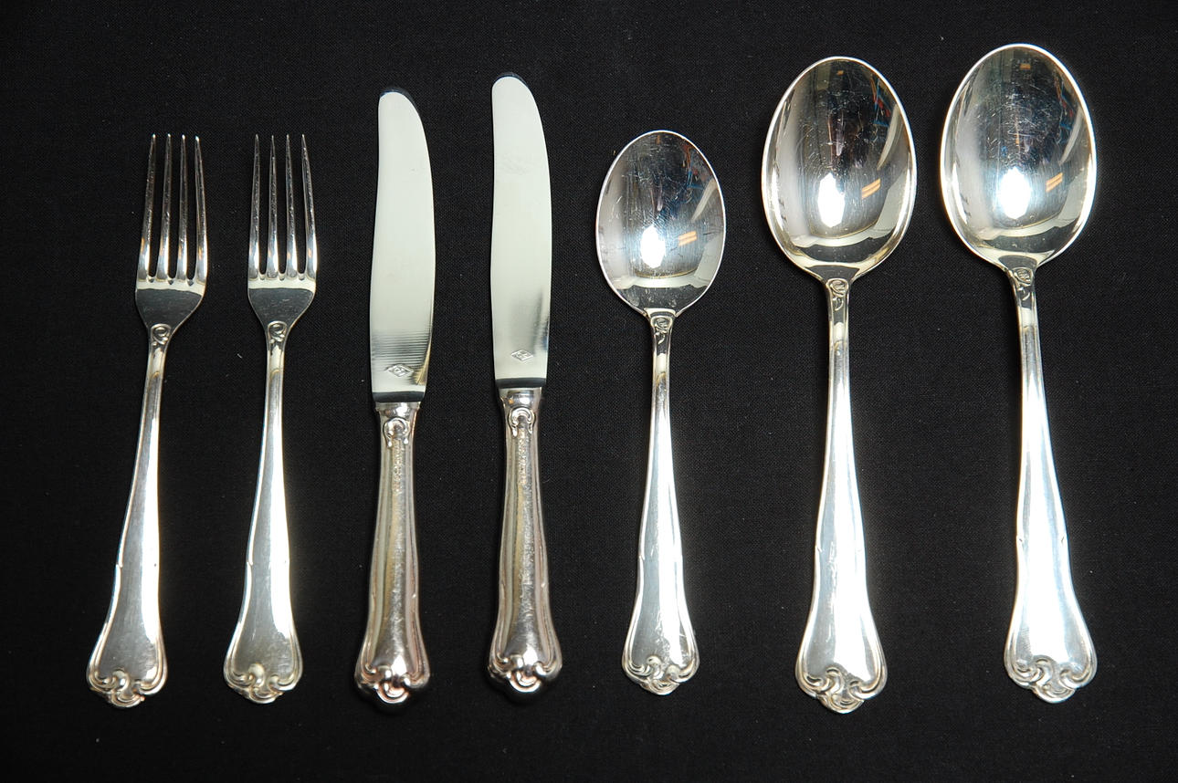 BESTICK, silver, 7 delar " Symfoni ".