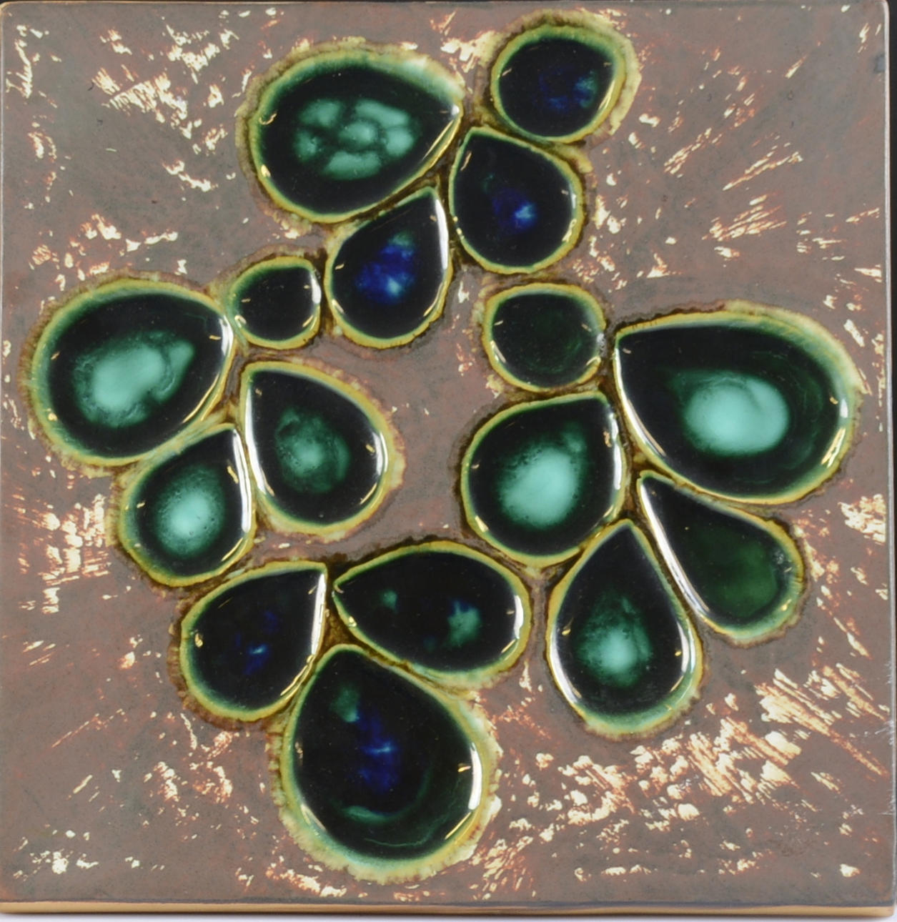 OLLE ALBERIUS. VÄGGPLATTA, stengods,"Kavalkad", Rörstrand.