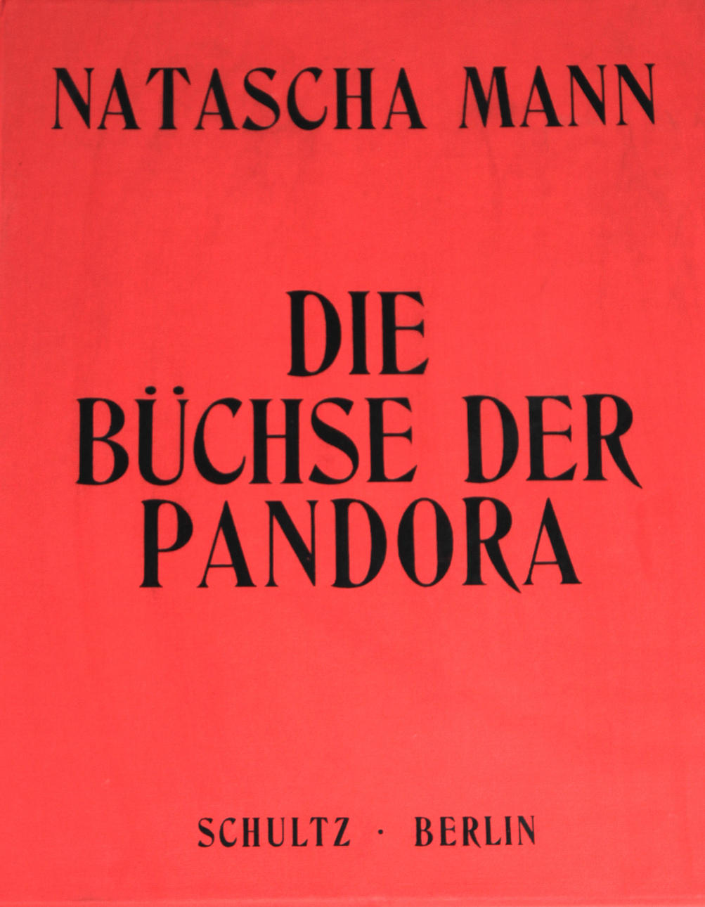NATASCHA MANN. "Die Büchse der Pandora“ 1989.