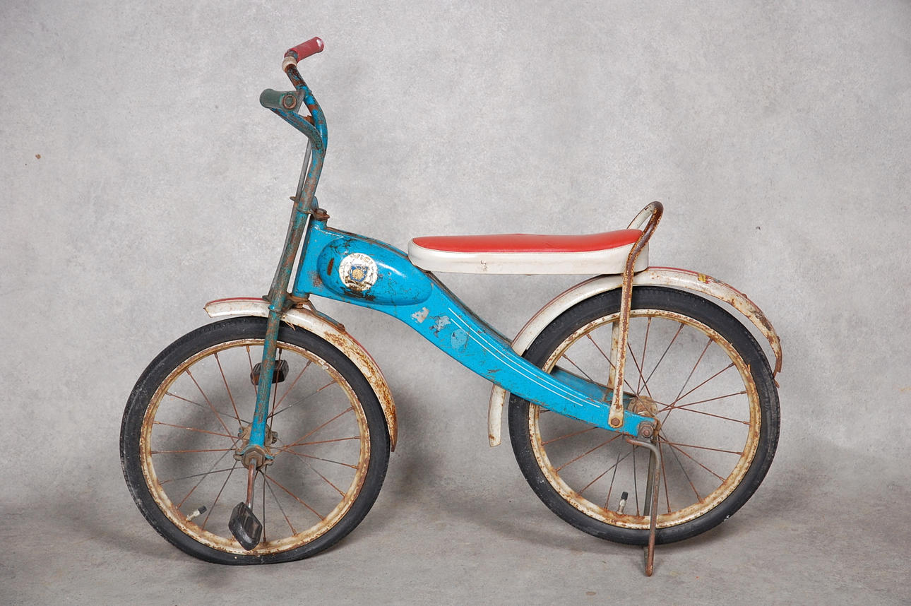 BARNCYKEL, trampmodell, 1950-tal.