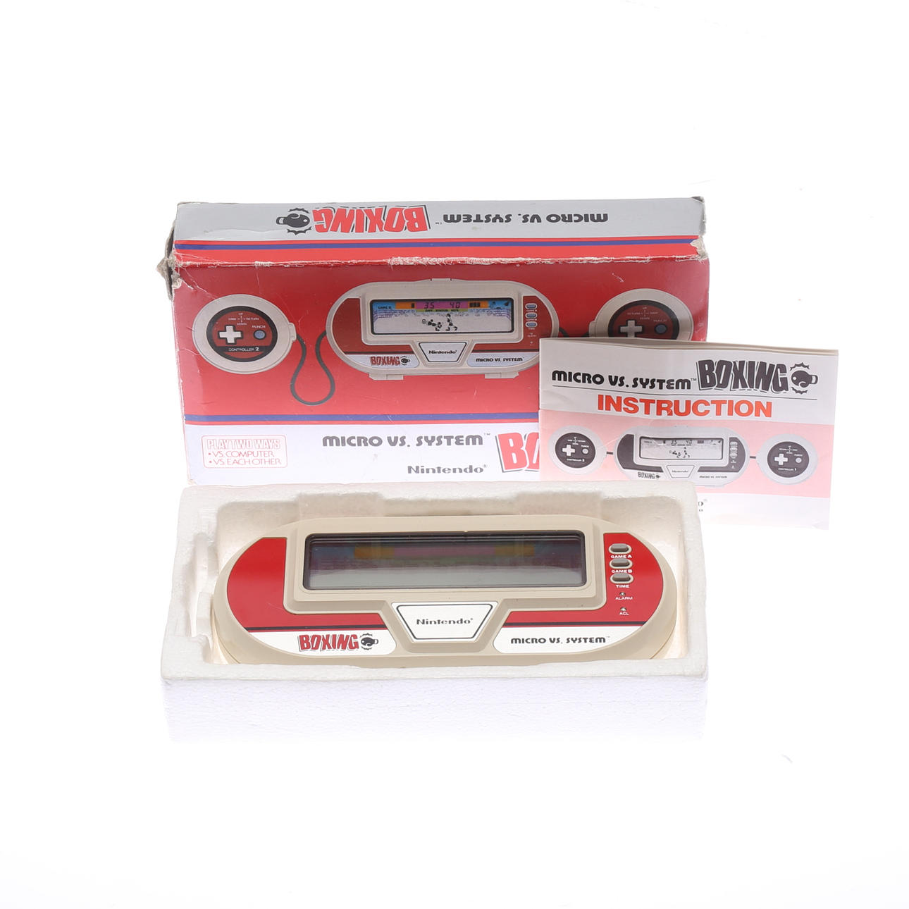 GAME & WATCH SPEL, Boxing, Micro vs. System, Nintendo.