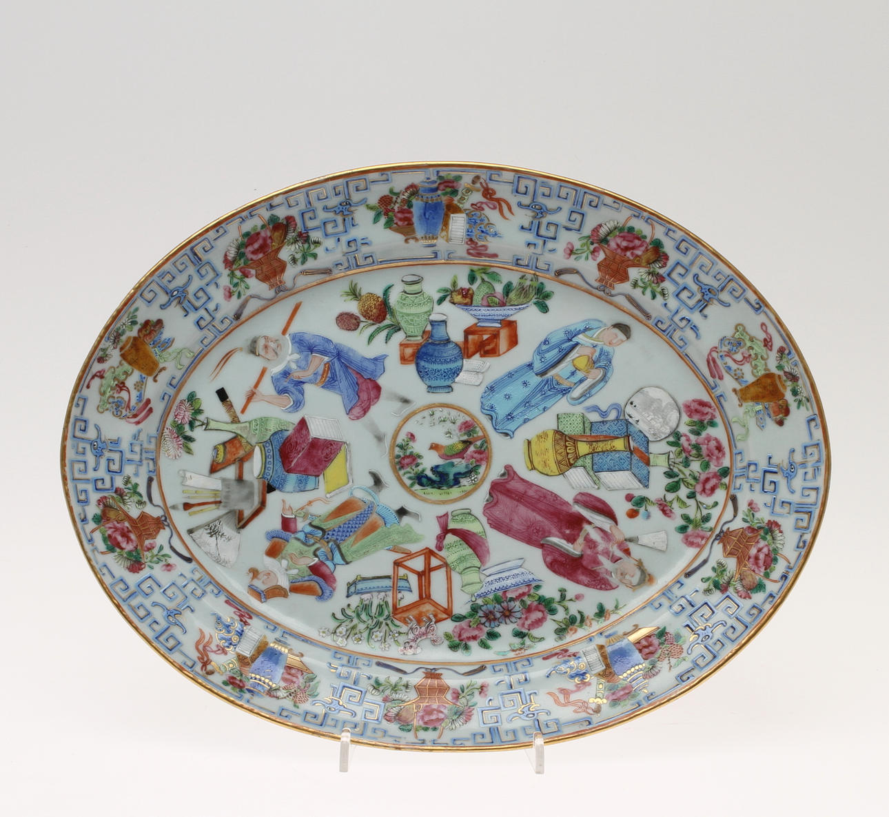 UPPLÄGGNINGSFAT, porslin, Kina.